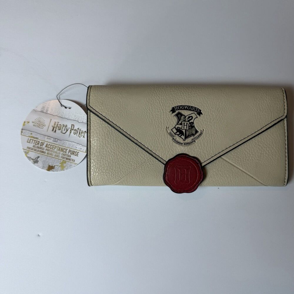 Harry Potter Hogwarts Letter Acceptance Wallet Purse NWT Groovy UK Wizarding - Picture 3 of 10